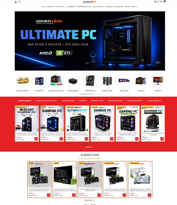 GamerZone Saudi Arabia – E-Commerce Growth & Digital Marketing